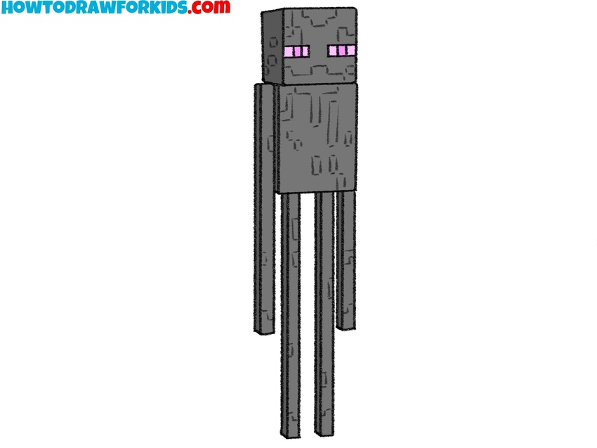How to draw Enderman featured image