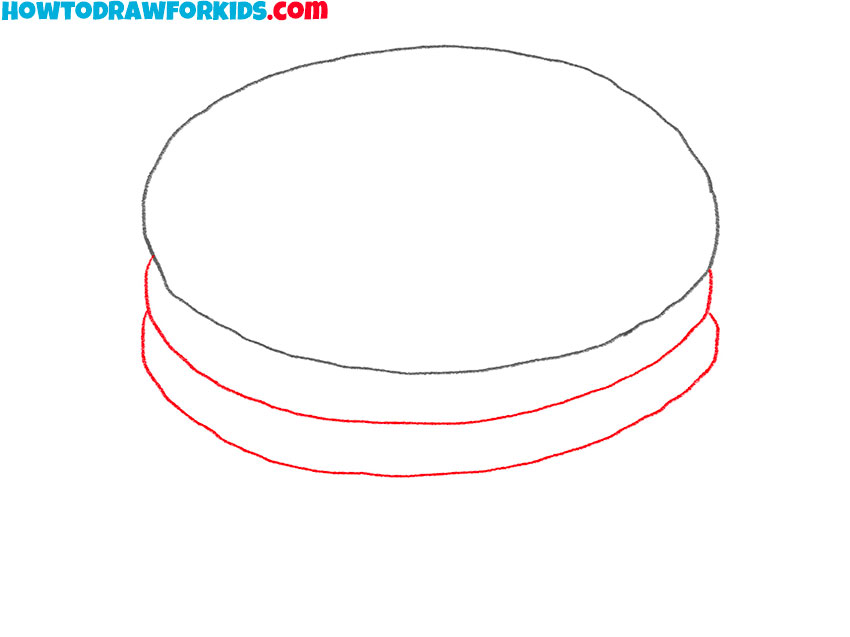 how to draw 3d pancakes