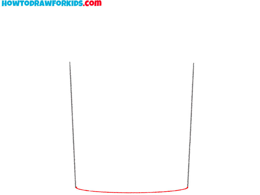 how to draw a 3d trash can
