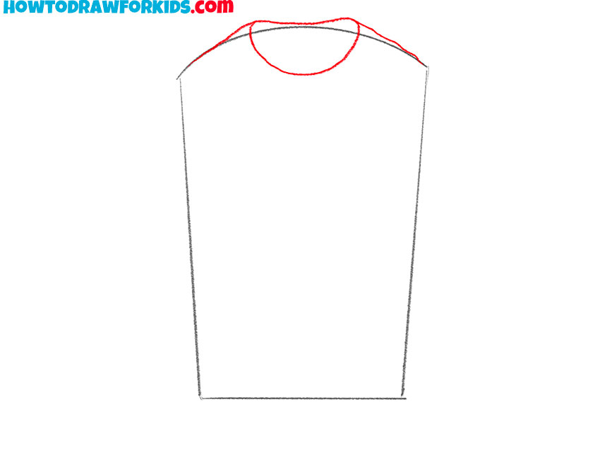 how to draw simple sweatshirt