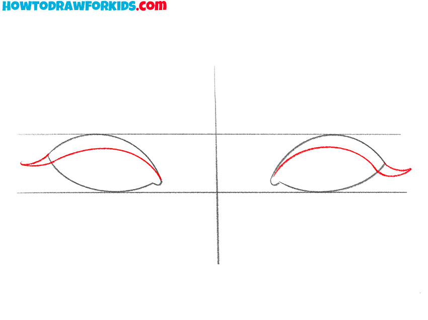 how to draw female eyes cartoon
