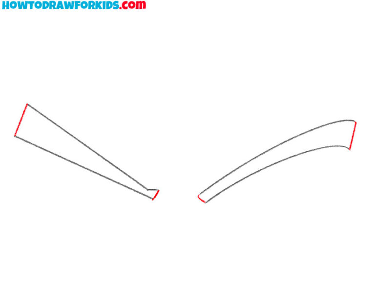 How to Draw Goku Eyes Easy Drawing Tutorial For Kids