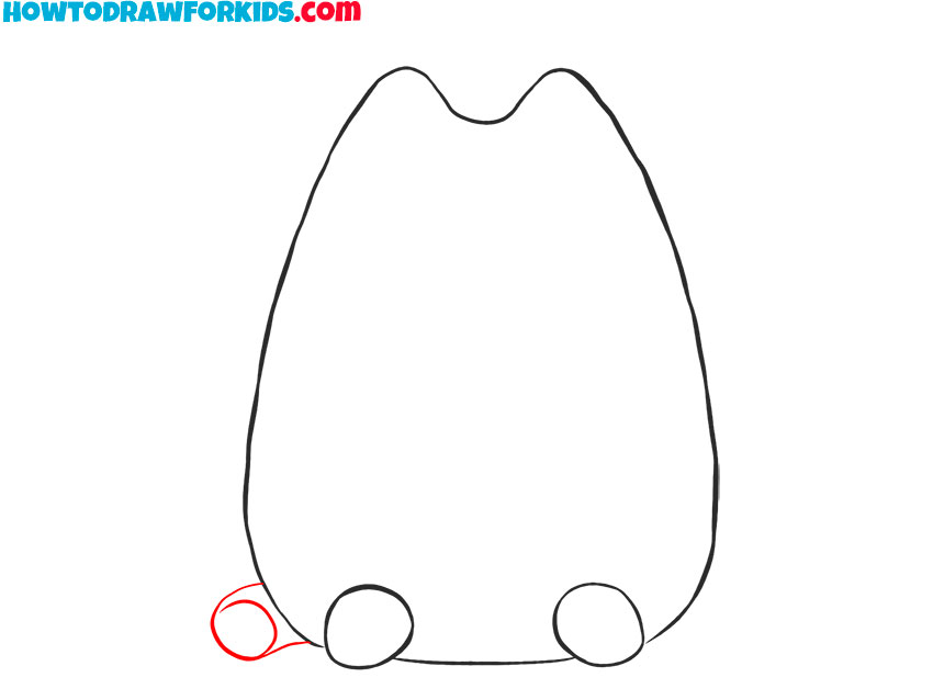 how to draw pusheen easy