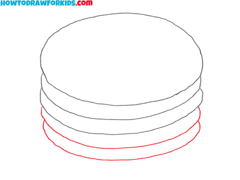 How to Draw Pancakes Easy Drawing Tutorial For Kids