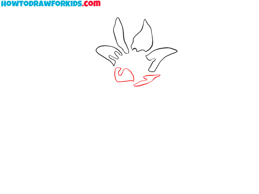 wildflower drawing simple