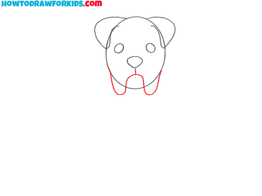how to draw a boxer dog puppy