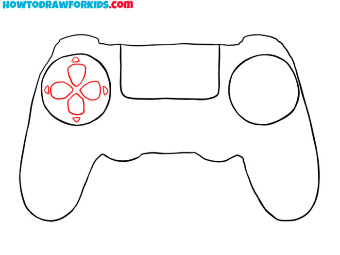 How to Draw a Ps4 Controller - Easy Drawing Tutorial For Kids