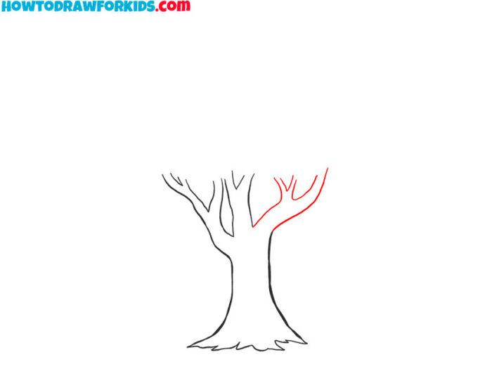 How to Draw a Realistic Tree Easy Drawing Tutorial For Kids