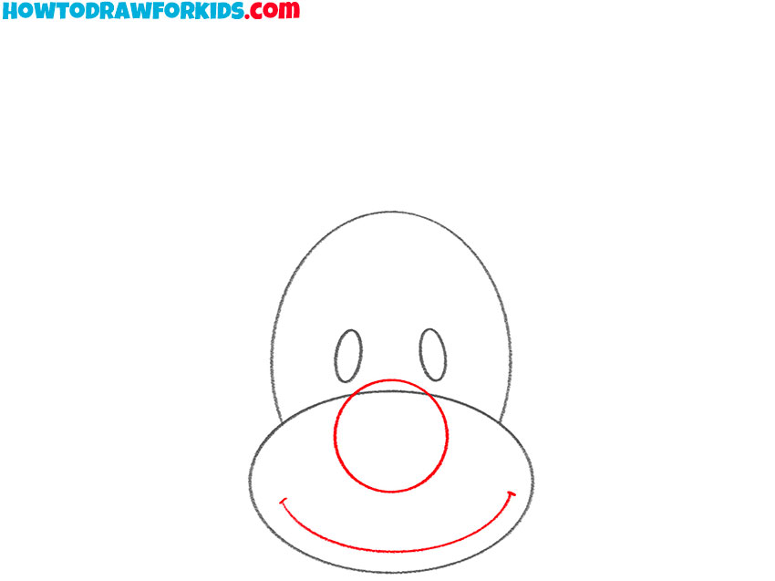 how to draw rudolph face kor kids