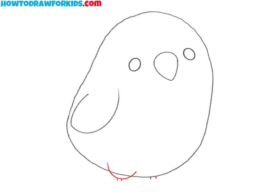 how to draw a bird easy and simple