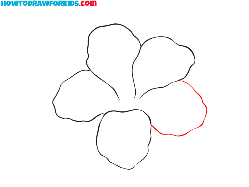 how to draw a realistic hibiscus flower