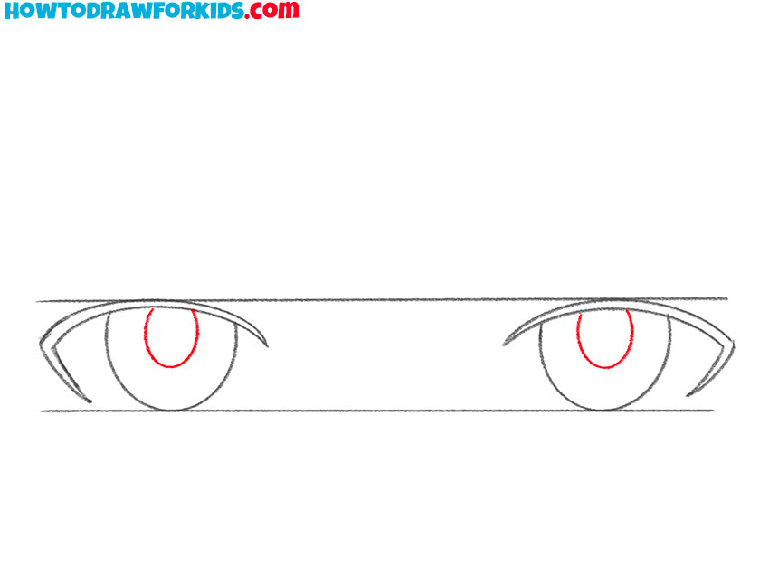 how to draw cool anime boy eyes