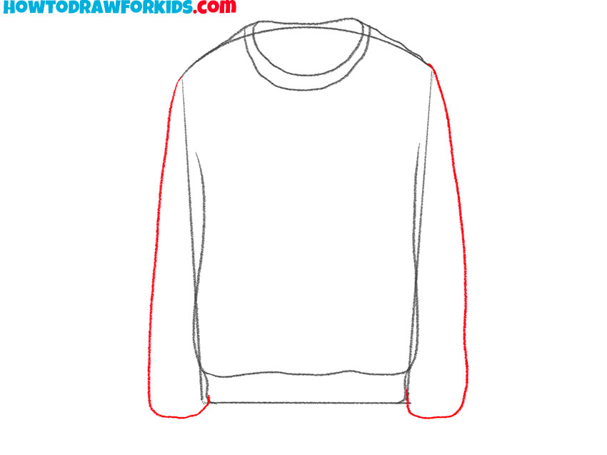 sweatshirt drawing tutorial