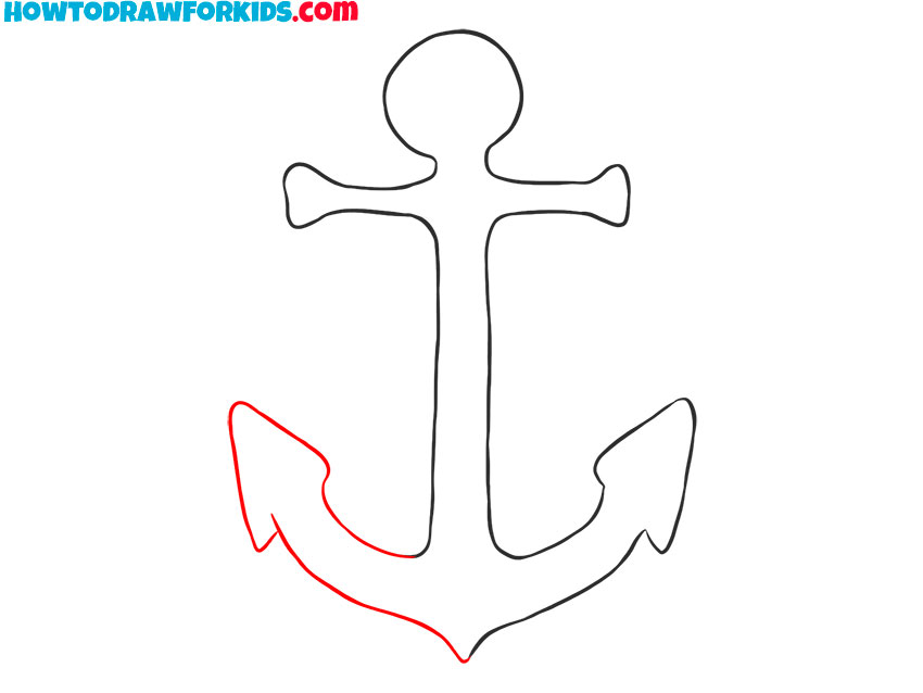 anchor drawing easy