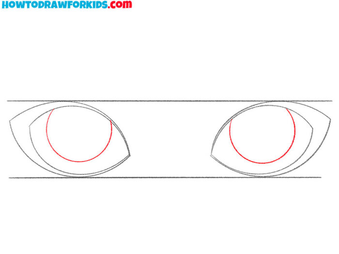 How to Draw Cartoon Cat Eyes - Easy Drawing Tutorial For Kids