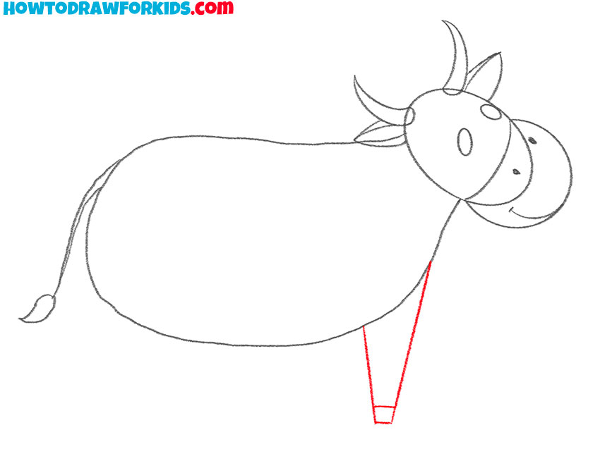 cattle drawing lesson
