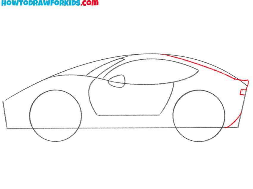 how to draw a sports car step by step for beginners