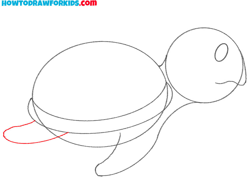 how to draw a turtle simple