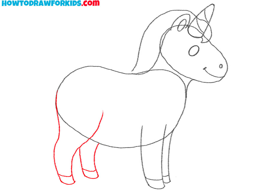 unicorn with wings drawing easy for beginners