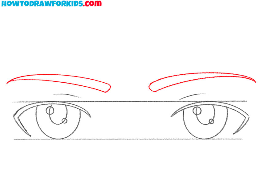 How to Draw Anime Boy Eyes - Easy Drawing Tutorial For Kids