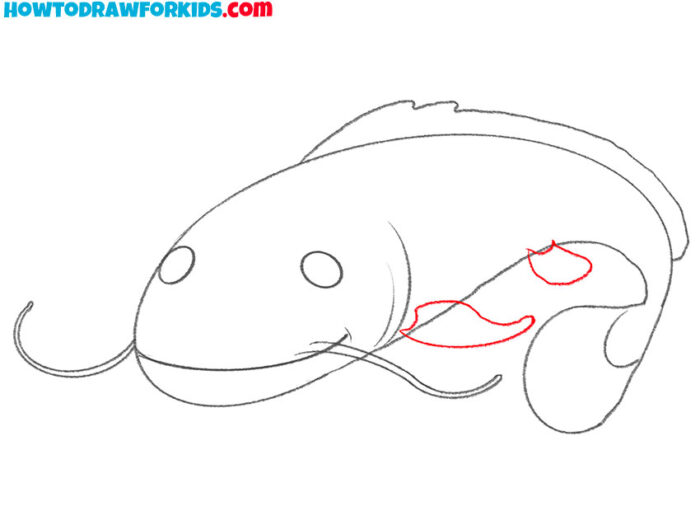 How to Draw a Catfish Easy Drawing Tutorial For Kids