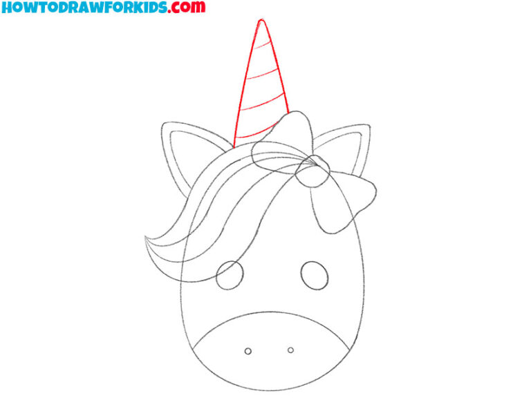 How to Draw a Unicorn Face Step by Step Easy Drawing Tutorial For Kids