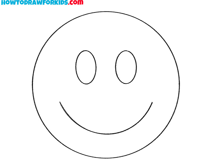 simple smiley face drawing