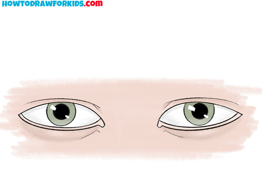  how to draw easy but realistic eyes
