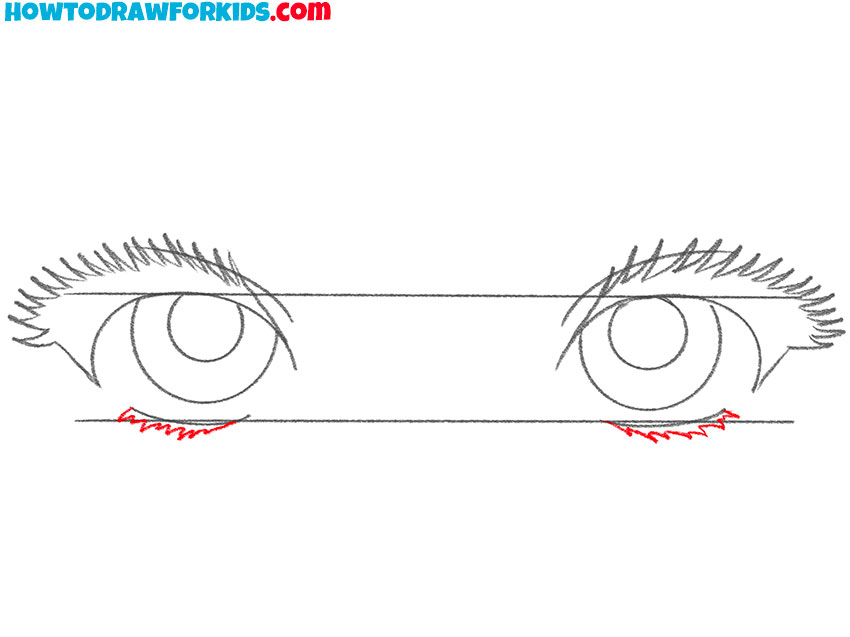 how to draw girl eyes anime