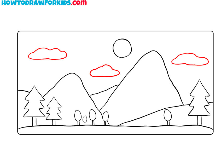 How To Draw Easy Scenery For Kids l Easy Scenery Drawing For Kids l Scenery  Drawing l Drawing Coloring Art - video Dailymotion