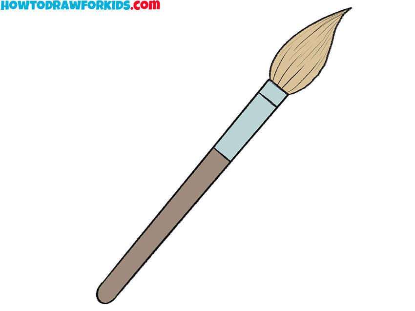 How To Draw Paint Brushes Swimmingkey13