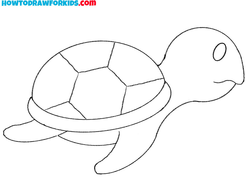turtle drawing easy