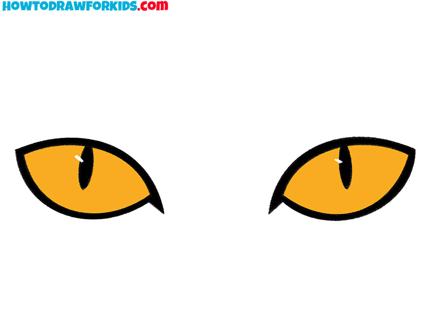  cat eyes draw