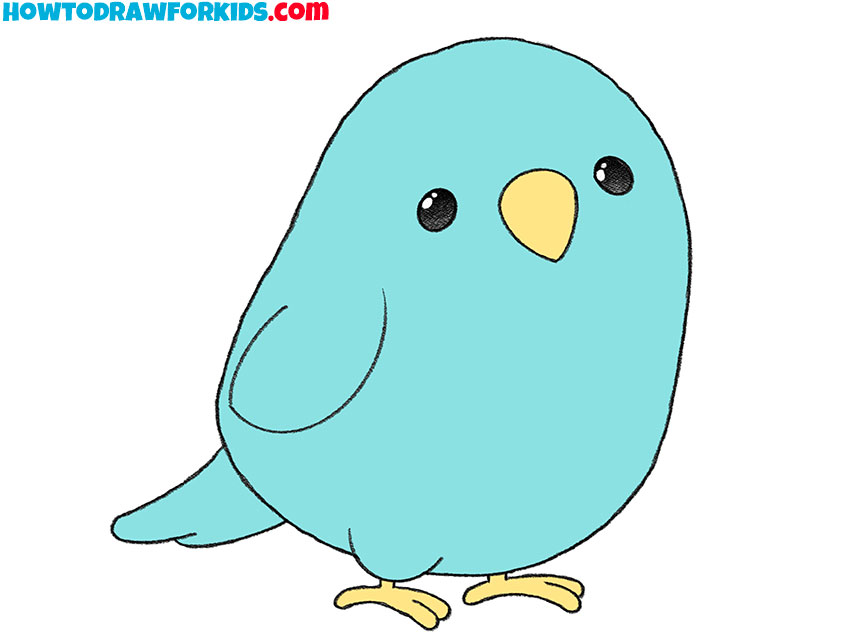 Cute Bird Best Drawing - Drawing Skill