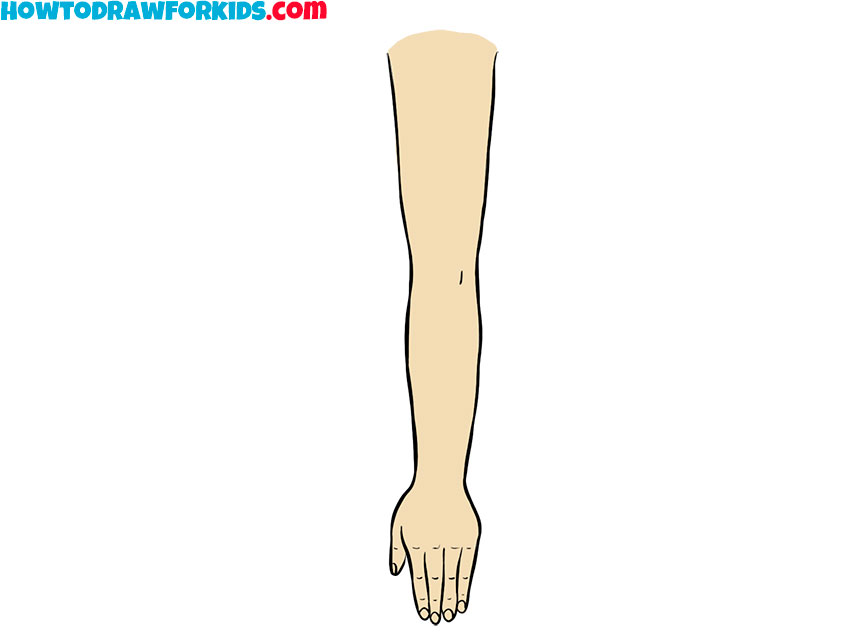 How To Draw An Anime Arm