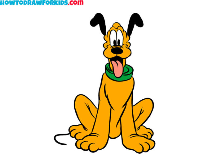 How to Draw Pluto Easy Drawing Tutorial For Kids