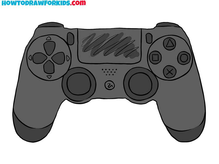 ps4 controller drawing lesson