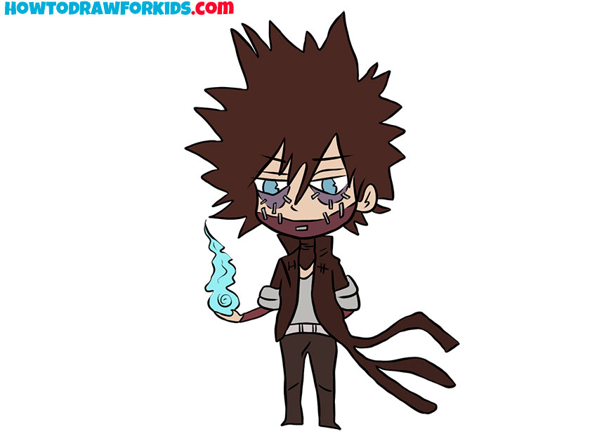 simple dabi drawing