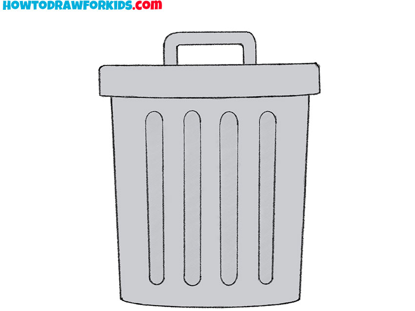 Man throwing garbage into a trash bin hand drawn outline doodle • wall  stickers | myloview.com