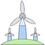 How to Draw a Wind Turbine