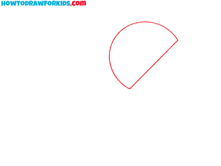 Sketch the lampshade