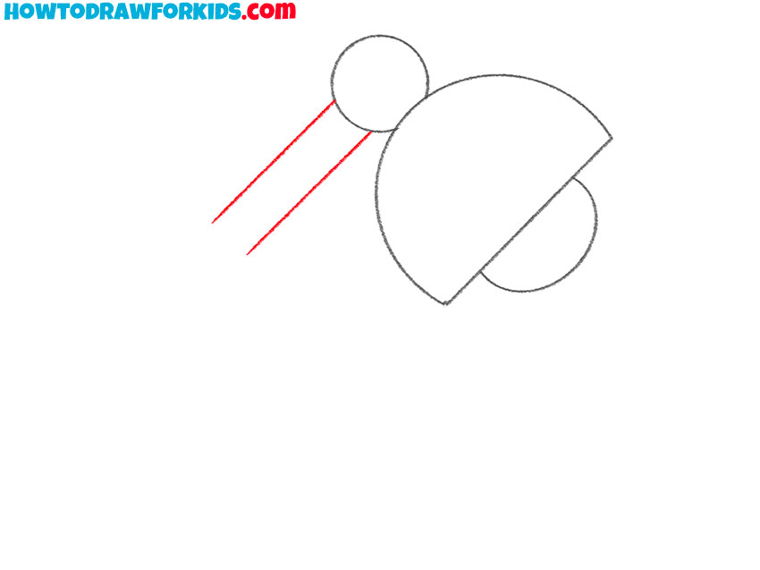 Add the upper arm segment