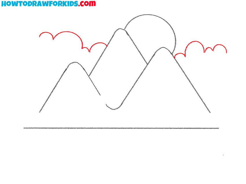 Add clouds in the sky