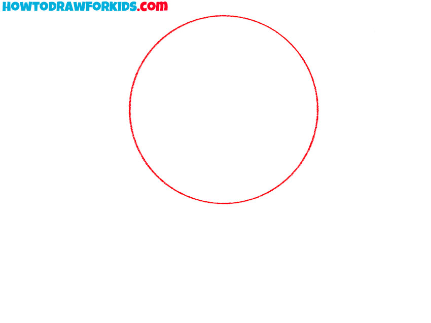 Sketch the rounded bulb shape