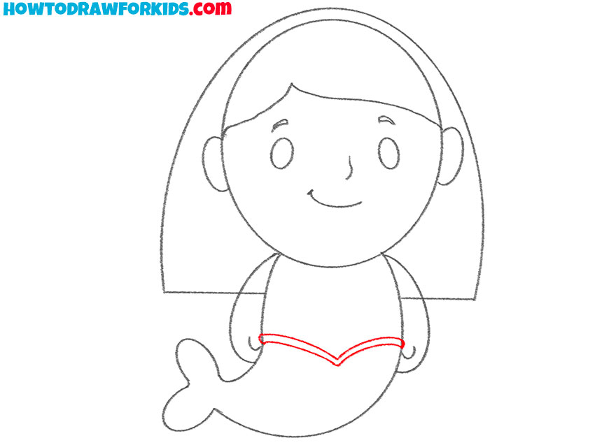 Separate the torso and tail