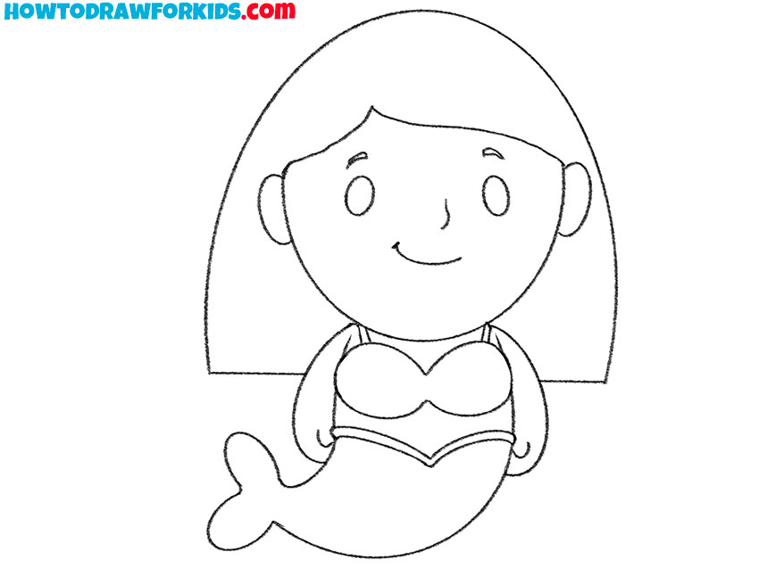 Clean up and finalize the character outlines