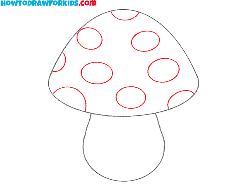 Add spots on the cap