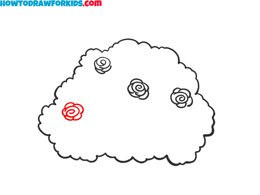 Add another rose to fill a gap