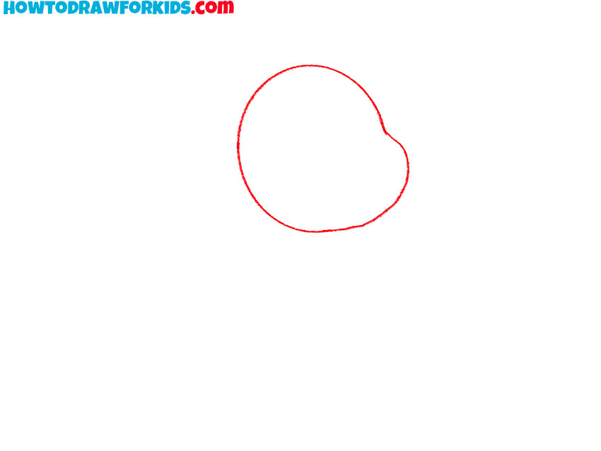 Build the simple head silhouette