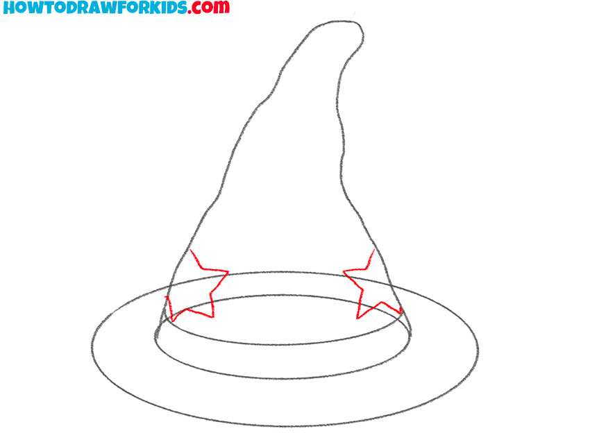 Start adding patterns to the cone